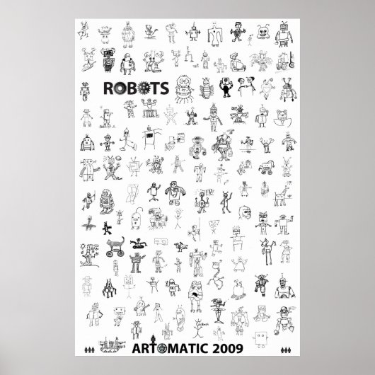 Artomatic Robots 2009ポスター7 ポスター (正面)