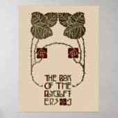 Arts And Crafts Roycroft book by Elbert Hubbard ポスター (正面)