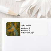 Arts and Crafts Walter Crane Peacock Pattern ラベル (インサイチュ)