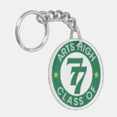 Arts High School Class of 77ロゴ キーホルダー (正面左)