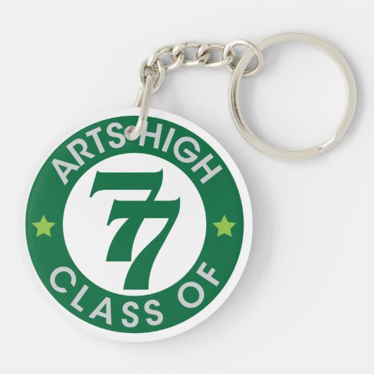 Arts High School Class of 77ロゴ キーホルダー (裏面)