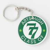 Arts High School Class of 77ロゴ キーホルダー (正面)
