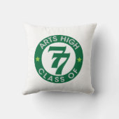 Arts High School Class of 77ロゴ クッション (裏面)