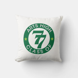 Arts High School Class of 77ロゴ クッション