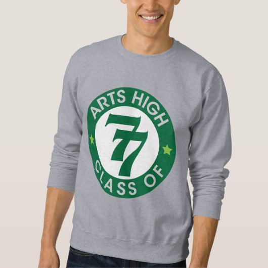 Arts High School Class of 77ロゴ スウェットシャツ (正面)