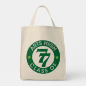 Arts High School Class of 77ロゴ トートバッグ (裏面)