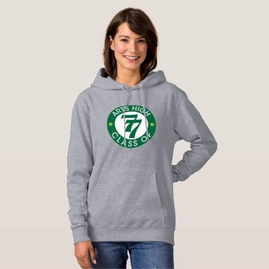Arts High School Class of 77ロゴ パーカ (正面フル)
