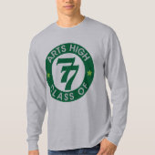Arts High School Class of 77ロゴ Tシャツ (正面)