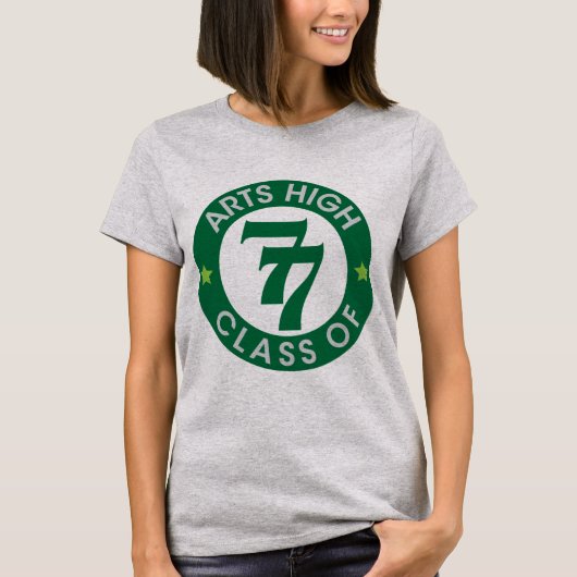 Arts High School Class of 77ロゴ Tシャツ (正面)
