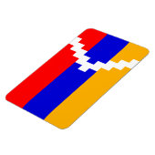 Artsakh (ナゴルノ・カラバフ)の旗 マグネット (左側)