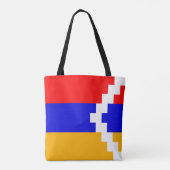 Artsakh (Nagorno-Karabakh) Flag トートバッグ (裏面)