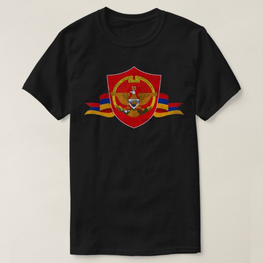 Artsakh Strong Artsakh is Armenia Armenian Flag Tシャツ (デザイン正面)