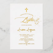 ArtsAppエレガントフェイク金ゴールド習字バプテスマ 箔シーズンカード (正面)