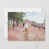 ArtsAppエレガント詳細フェイク金ゴールドLuxe書道 出欠カード (裏面)