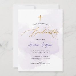 ArtsApp エレガント H2洗浄パープル献身 招待状