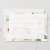 ArtsApp H2アラバスターバラブライダルシャワーレシピ 招待状 (裏面)