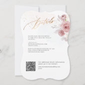 ArtsApp H2ダスティエレガントバラ結婚ズ 招待状 (裏面)