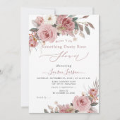 ArtsApp H2ダスティピンクローズブライダルシャワー 招待状 (正面)