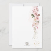 ArtsApp H2ダスティピンクローズブライダルシャワー 招待状 (裏面)