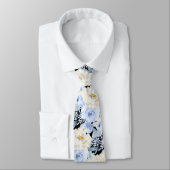 ArtsApp H2ダスティブルーバラ結婚ズ ネクタイ (タイ)