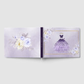 ArtsApp H2紫グラデーションキンセアニェラ ゲストブック (全面)