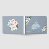 ArtsApp H2赤面グラデーションピンクきらめくキンセアニェラ ゲストブック (全面)