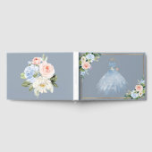 ArtsApp H2赤面グラデーションピンクきらめくキンセアニェラ ゲストブック (全面)