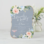 ArtsApp H2赤面ピンクブルーバラブルンフバブリー 招待状 (スタンド正面)