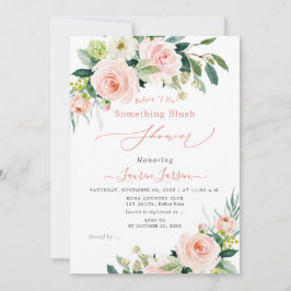 ArtsApp H2赤面ピンクローズブライダルシャワー 招待状