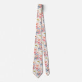ArtsApp H2赤面ピンクローズ結婚ズ ネクタイ (正面)