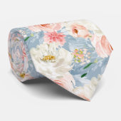 ArtsApp H2赤面ピンクローゼズダスティブルー ネクタイ (ロール)