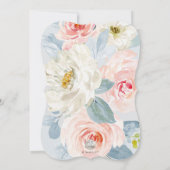 ArtsApp H2赤面ピンクローゼブルンチバブリー 招待状 (裏面)