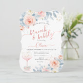 ArtsApp H2赤面ピンクローゼブルンチバブリー 招待状 (スタンド正面)