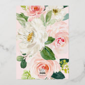 ArtsApp H2赤面ピンクローゼブルンチバブリー 箔シーズンカード (裏面)