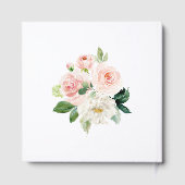 ArtsApp H2 Ombre Blush Pink Sparkling Quinceanera ゲストブック (裏面)