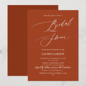 ArtsApp Luxe書道ボホテラコッタ 招待状 (正面/裏面)