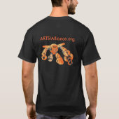 ARTSIの人のTシャツ Tシャツ (裏面)