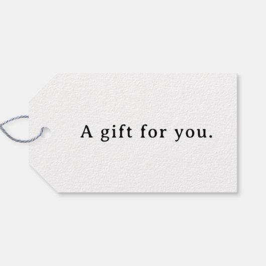 Artsy Baby Shower ギフトタグ (裏面横)