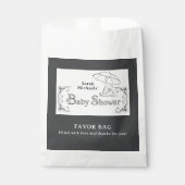 Artsy Baby Shower フェイバーバッグ (正面)