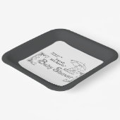 Artsy Baby Shower ペーパープレート (傾斜あり)