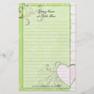Artsy Heart Stationery 便箋