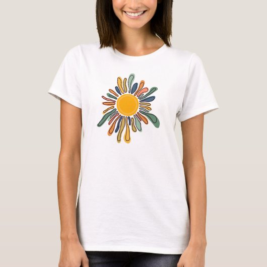 Artsy Sunshine Tシャツ (正面)