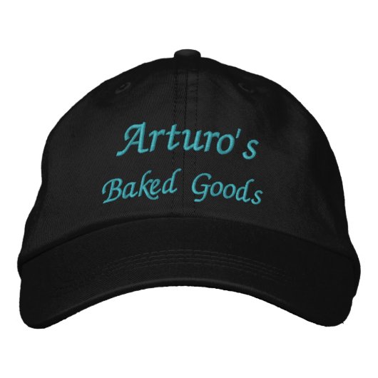 Arturo's、Goods焼いた & More 刺繍入りキャップ (正面)