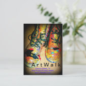 ArtWalkはがき ポストカード (スタンド正面)