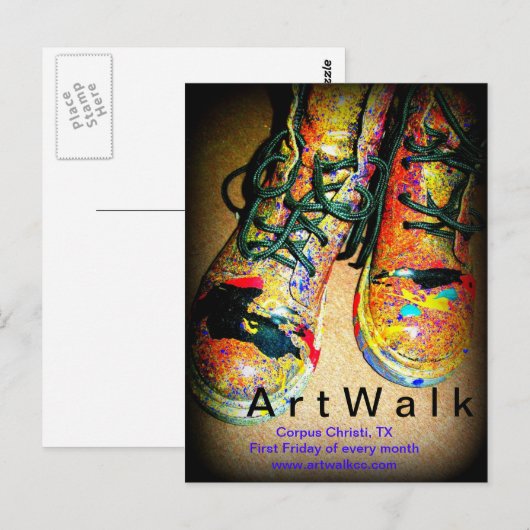 ArtWalkはがき ポストカード (正面/裏面)