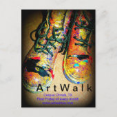 ArtWalkはがき ポストカード (正面)