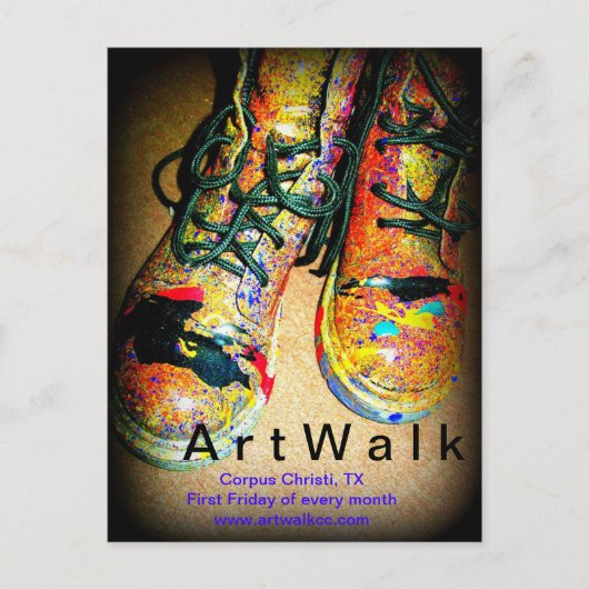 ArtWalkはがき ポストカード (正面)