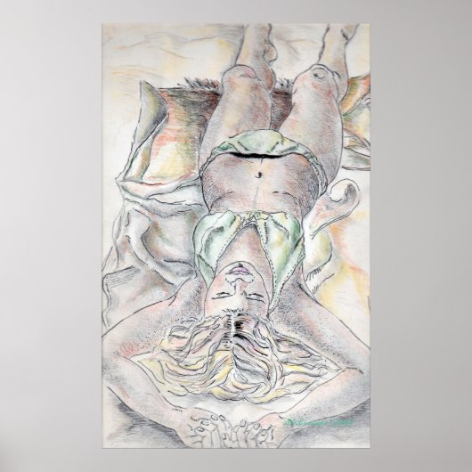 ARTWORK BY HARRIET DAVIDSOHN - "DEBBIE" – アーティスト ポスター (正面)