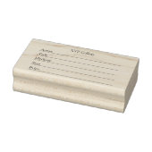 Artwork Display Label Template ラバースタンプ (スタンプ)