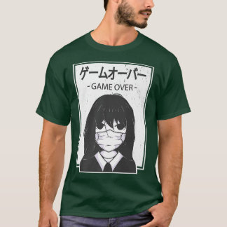Artwork Game Over Indie Japan Otaku  Tシャツ